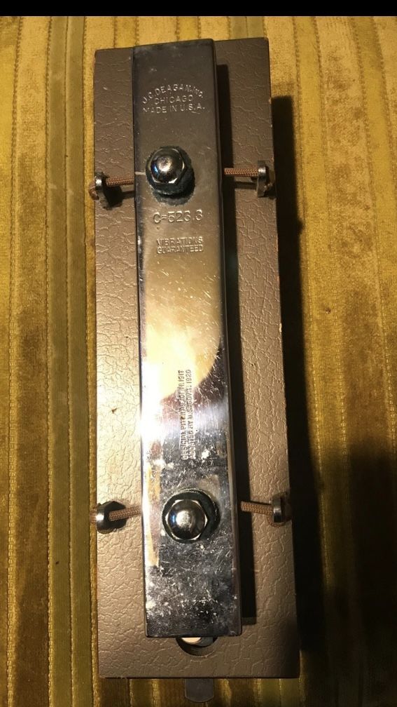 Antique Craftsman John C Deagan, Inc. Hanging Tuning Bell