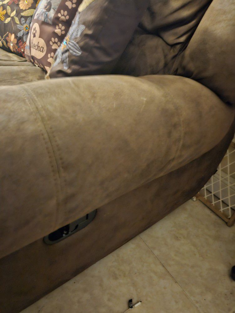 Family Couch And Recliner