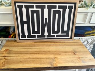 Howdy frame