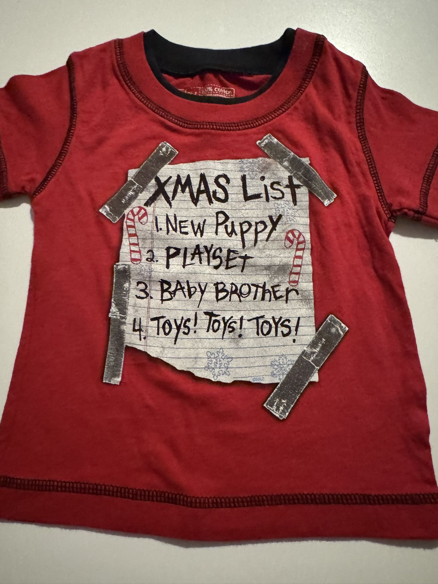 Baby Boy, Long Sleeve Top 100% Cotton New With Tags