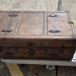 Antique Steamer Trunk