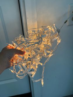 White string lights