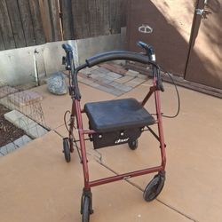 DRIVE brand Adult Walker With Seat And Storage