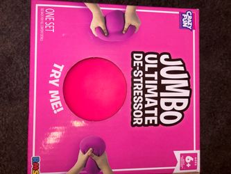 Jumbo stress ball squishy