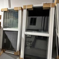 Impact Windows / Clear Low e Glass / White Frame 