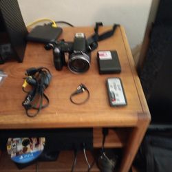 Sony Cyber Digital Camera With Everything