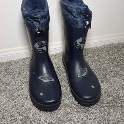 LONDON FOG Toby Boys/girls Rain Boots Sz 4 