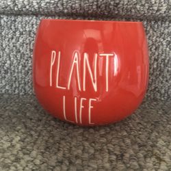 RAE DUNN “plant Life  Plant Holder  $8 Get By 1/1!