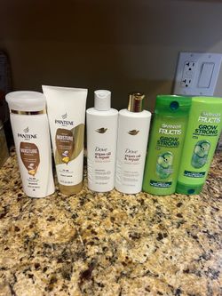 Shampoo or conditioner Pantene Dove Garnier