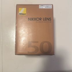 Nikon AF-5 NIKKOR 50mm f/1.4G Camera Lens