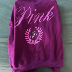 VS Pink Zip Hoodie