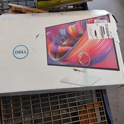 Dell 27' White Monitor W/ Stand 