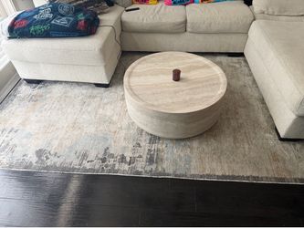 Coffee Table and Rug