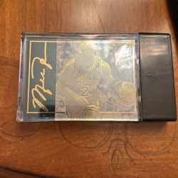 Micheal Jordan upper deck gold card 12 oh one of 2500 with Bag