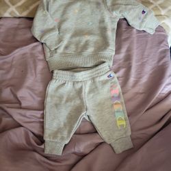 Pick Up Only Matching Babygirl Champion Sweater And Sweatpants