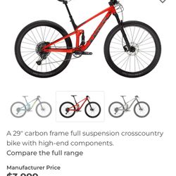 Trek Top Fuel 9.7 2021 Carbon Fiber