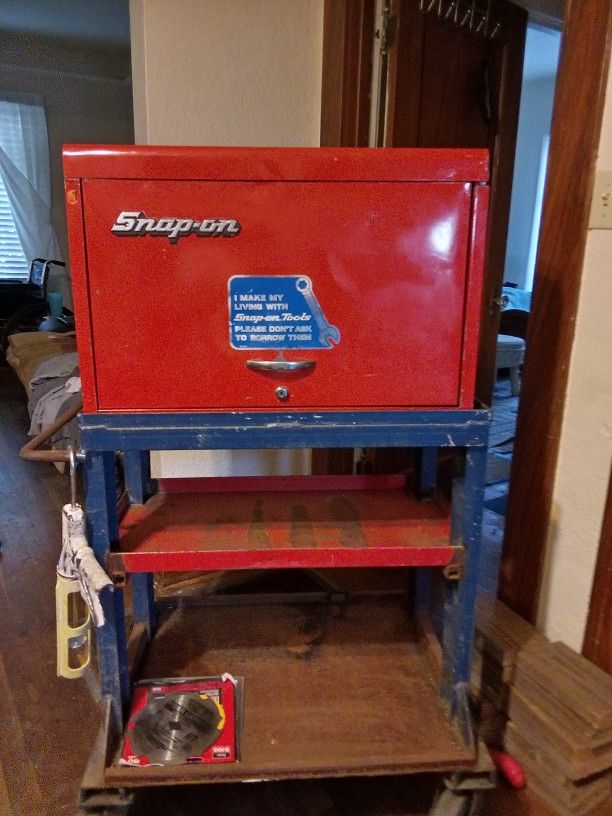 Snap On Tool Box With Cart