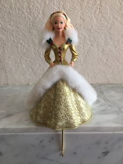 1995 Hallmark Barbie stocking holder