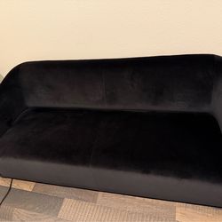 Room and Board Black Velvet “Ada” Couch. $1800 or best offer