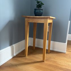 Solid Wood End Table