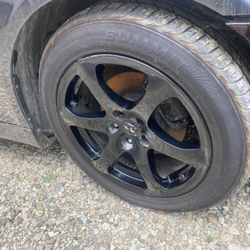 G35 Stock Rims Black 