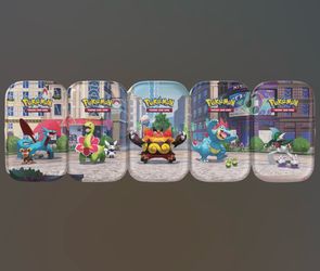 Pokemon TCG: Lumiose City - Mini Tin (Set of 5)