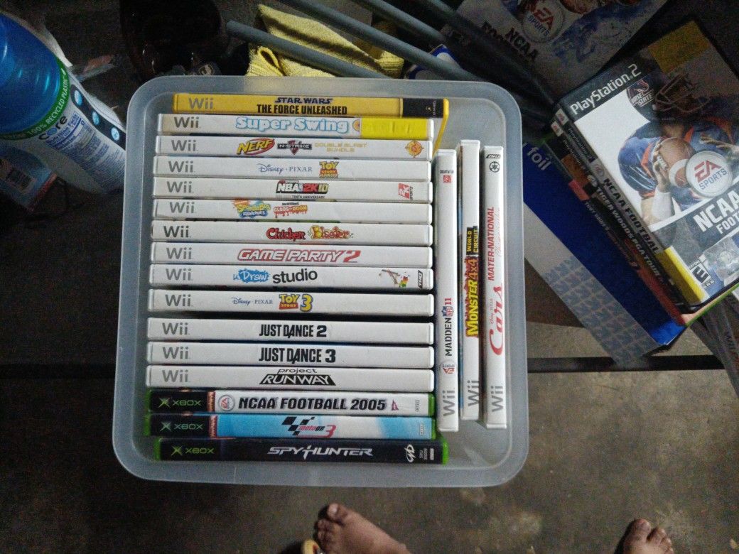 Lot Of Wii Games