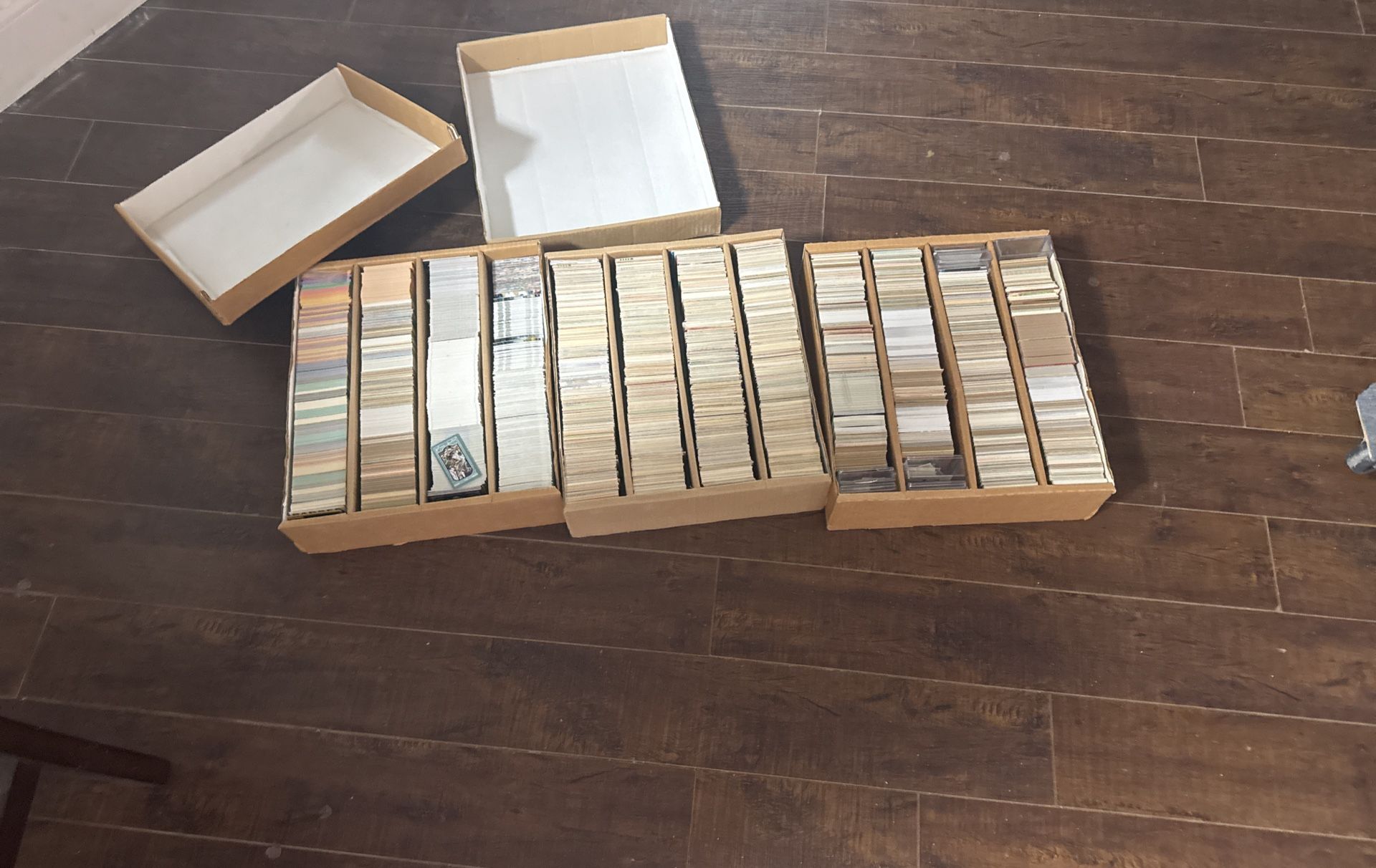 3 Boxes Of Baseball Cards 