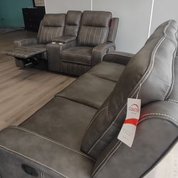 New Recliner Sofa And Loveseat On Sale Now Don't Miss