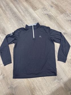 Rhoback Pullover Mens M 1/4 Zip Long Sleeve JMI Equity Logo Golf Shirt