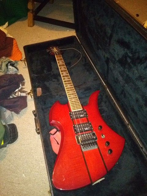 B.C. Rich mockingbird NJ neck thru series F99000624