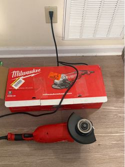 Milwaukee angle grinder 7inch-8inch