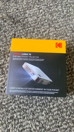 Kodak Luma 75 Portable Pocket Projector R0DPJS75