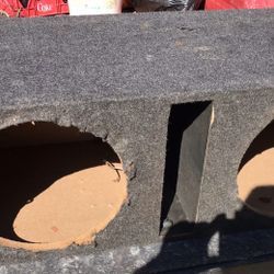 Ported Sub Box For 2 12