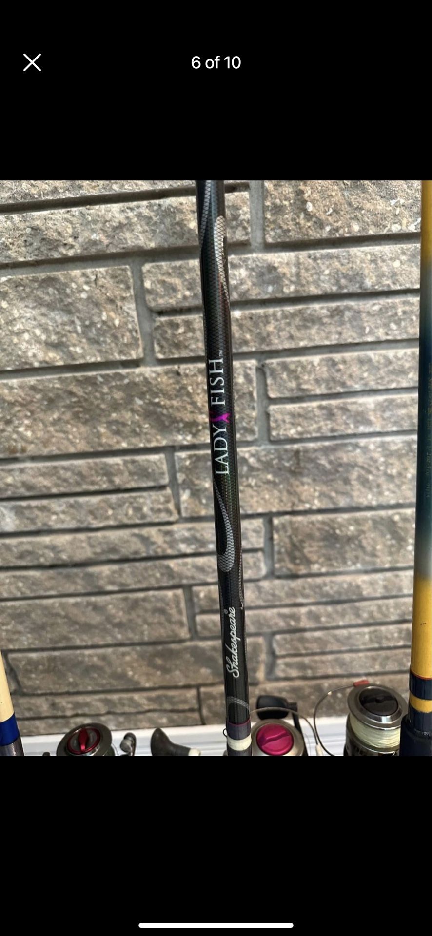 4 Beach Surf Rod Fishing Poles 8ft 8ft 7ft 7ft $65 each All are ready to  fish no missing eyes for Sale in Orlando, FL - OfferUp