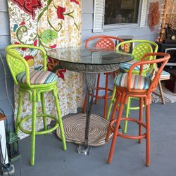 Bistro Table And Stools