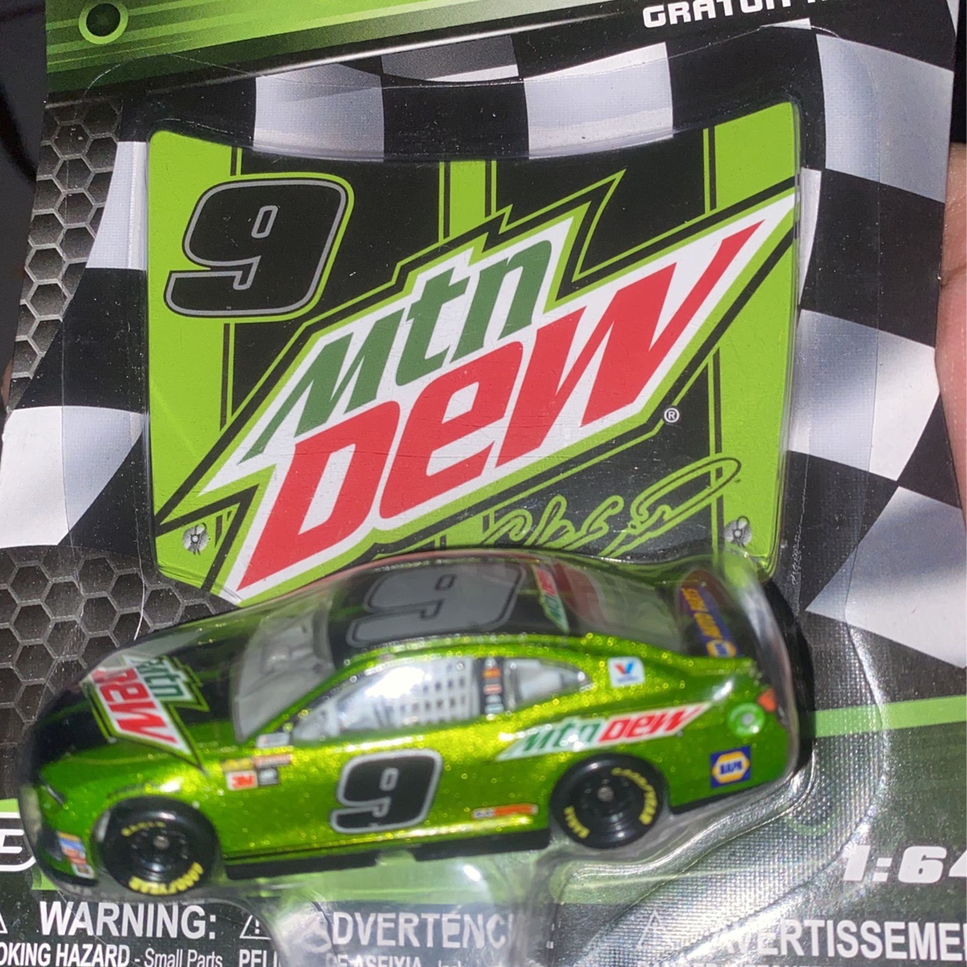 NASCAR Authentics #9 Chase Elliott Mountain Dew Car
