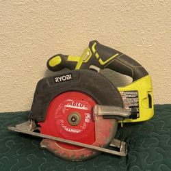 Ryobi circular saw and battery