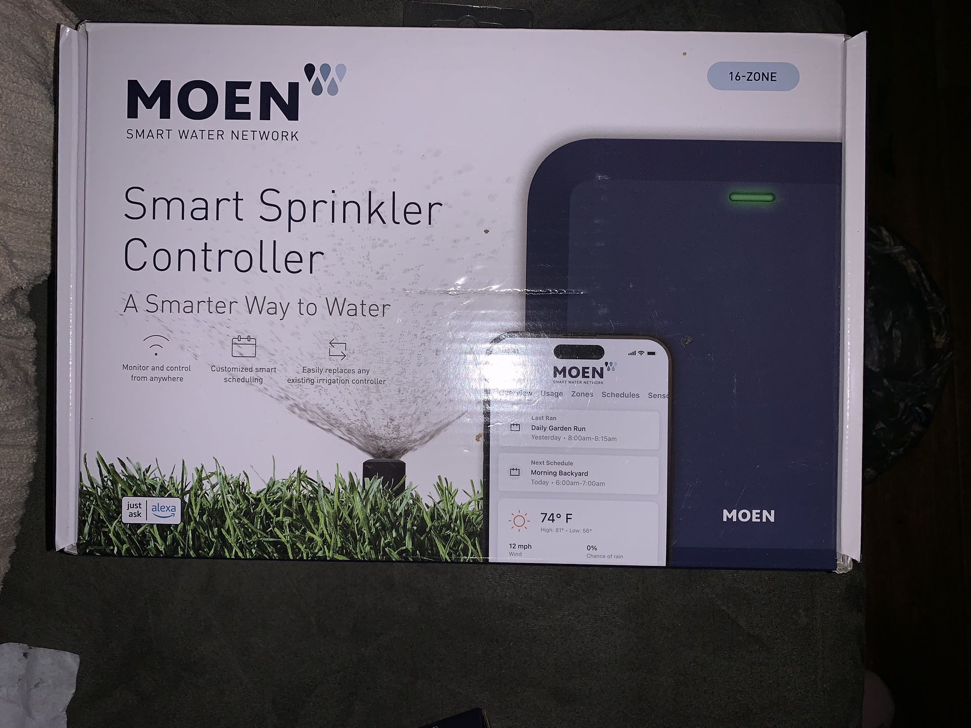 NEW Moen Smart Sprinkler Controller