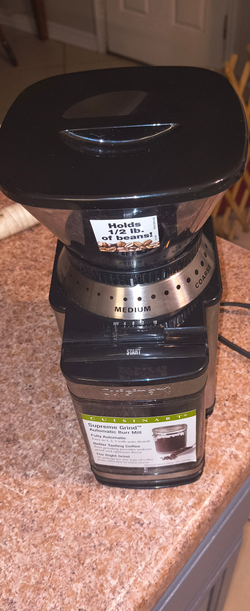 .Cuisinart Supreme Grind Automatic Burr Mill Stainless Steel Finish