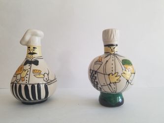 Chef Salt and Pepper Shakers