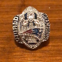 2002 Super Bowl World Champions Patriots Brady Ring