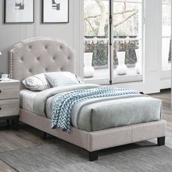 Twin Size Bed Frame With Mattress Included 