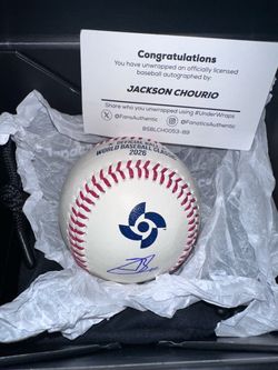 Signed Baseball