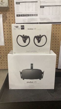 Oculus Rift VR Headset with Touch Controllers