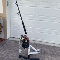 Kristal Electric Reel with Rod & Line