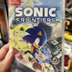 Sonic Frontier Nintendo Switch 