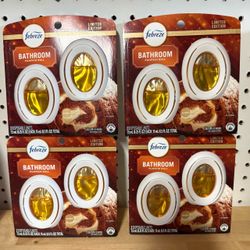 Brand New Febreze Bathroom 2-Pack Pumpkin Roll - $4 each