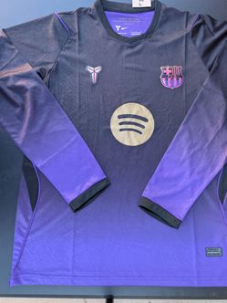 Barcelona long sleeve soccer jersey