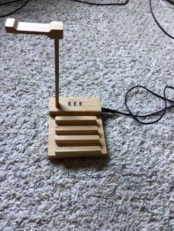 iPhone/tablet/kindle/headphone holder and charger